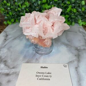 SOLD Halite Crystal Cluster from Owens Lake
